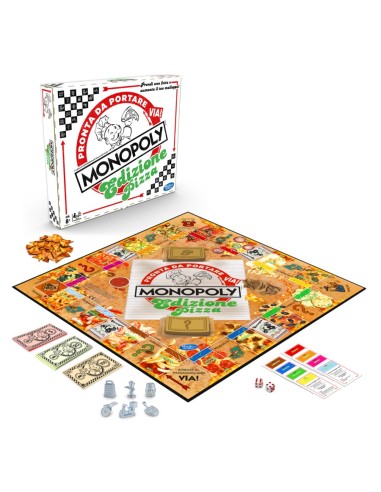 Hasbro Monopoly - Pizza (gioco in scatola)