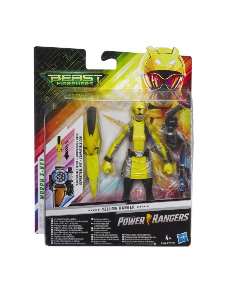 Hasbro Power Rangers Beast Morphers - Action Figures (personaggi da 15 cm), Assortito