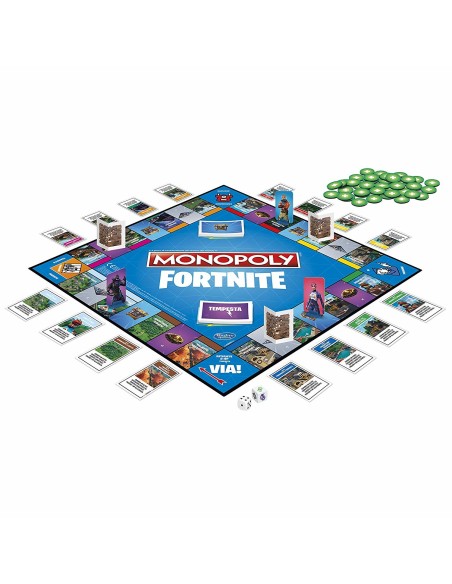 Hasbro Monopoly  Fortnite Gioco da tavolo Economic simulation