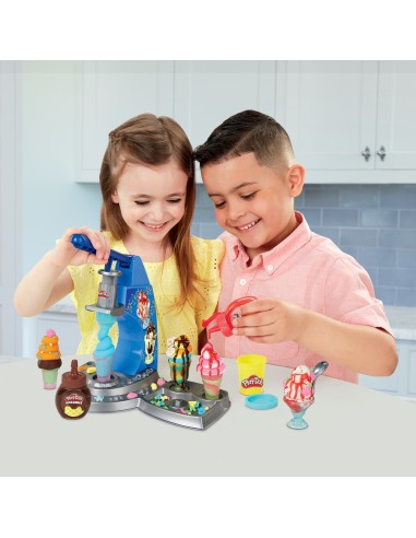 Play-Doh - Gelato Drizzy (playset con pasta da modellare Kitchen Creations)