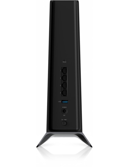 NETGEAR 4PT AX6000 WIFI MESH EXTENDER Ripetitore di rete Nero 10, 100, 1000 Mbit s