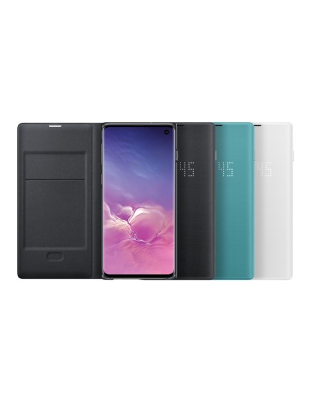 Samsung EF-NG973 custodia per cellulare 15,5 cm (6.1") Custodia flip a libro Bianco