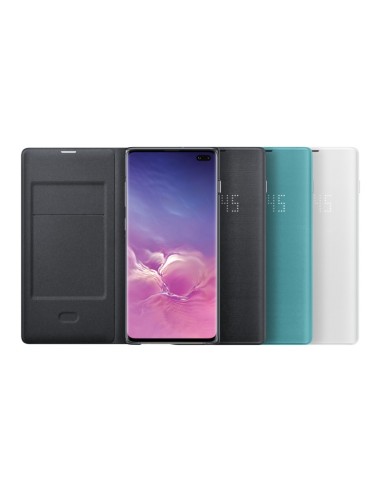 Samsung EF-NG975 custodia per cellulare 16,3 cm (6.4") Custodia flip a libro Verde