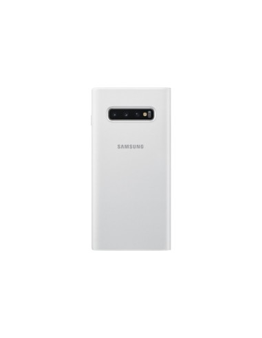 Samsung EF-NG975 custodia per cellulare 16,3 cm (6.4") Custodia flip a libro Bianco