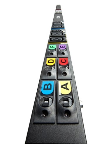 Eaton EMAB12 unità di distribuzione dell'energia (PDU) 24 presa(e) AC 0U Nero