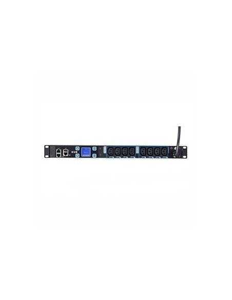 Eaton EMIH02 unità di distribuzione dell'energia (PDU) 8 presa(e) AC 1U Nero
