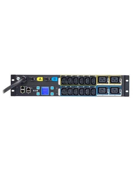 Eaton EMIH06 unità di distribuzione dell'energia (PDU) 16 presa(e) AC 2U Nero