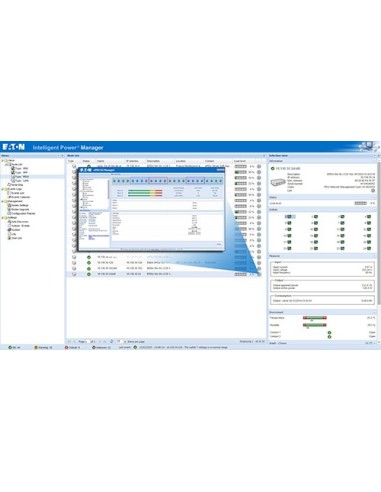 Eaton EMOH28 unità di distribuzione dell'energia (PDU) 8 presa(e) AC 1U Nero