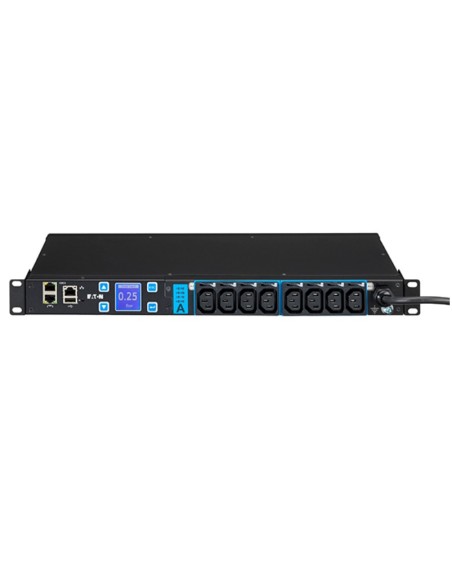 Eaton ESWH28 unità di distribuzione dell'energia (PDU) 8 presa(e) AC 1U Nero