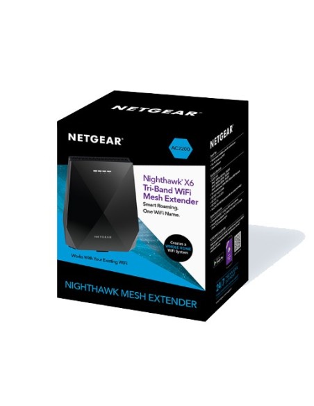 Netgear Nighthawk X6 Trasmettitore di rete Nero 10, 100, 1000 Mbit s