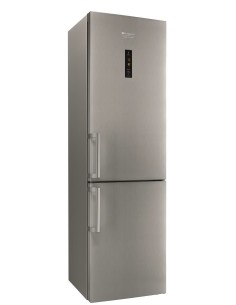 Hotpoint XH9 T2Z XOZH frigorifero con congelatore Libera installazione 369 L Acciaio inossidabile