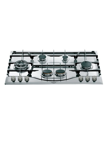 Hotpoint PHN 962 TS IX HA Acciaio inossidabile Da incasso 90 cm Gas 6 Fornello(i)