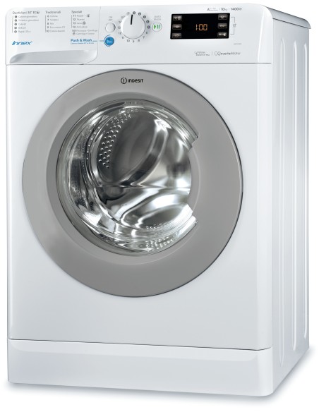Indesit BWE 101484X WSSS IT lavatrice Caricamento frontale 10 kg 1400 Giri min Bianco