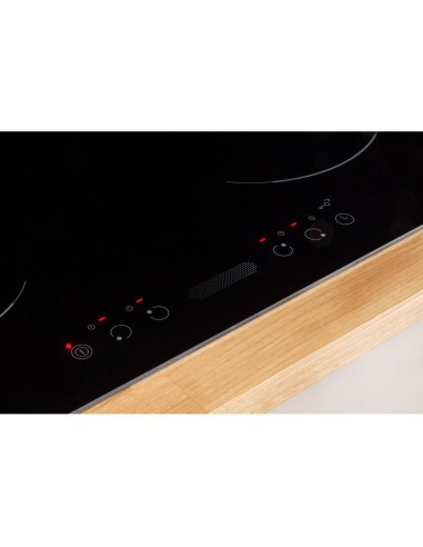 Indesit VIA 640 0 C piano cottura Nero Da incasso Piano cottura a induzione 4 Fornello(i)