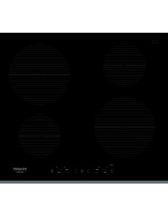 Hotpoint IKIA 640 F piano cottura Nero Da incasso 58 cm Piano cottura a induzione 4 Fornello(i)