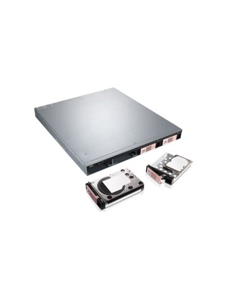 Fujitsu CELVIN NAS QR806 Rack (1U) Collegamento ethernet LAN Nero, Argento GX-420MC