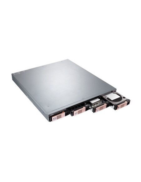 Fujitsu CELVIN NAS QR806 Rack (1U) Collegamento ethernet LAN Nero, Argento GX-420MC
