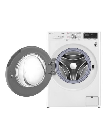 LG F2WV7S8P1 Lavatrice Slim Intelligente AIDD 8.5kg Vapore TurboWash 1400 Giri min Carica frontale Classe A+++-30%