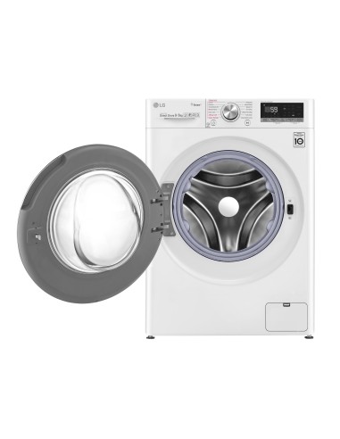 LG F4DV709H1 Lavasciuga Intelligente AIDD 9 6kg Vapore TurboWash 1400 Giri min Carica frontale Classe A