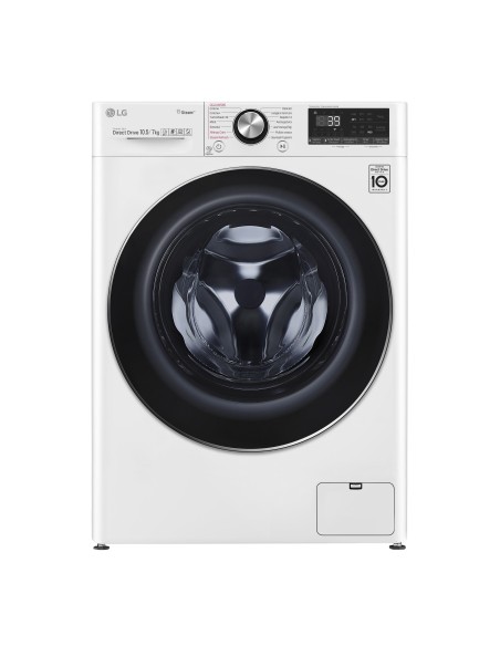 LG F4DV910H2 Lavasciuga Intelligente AIDD 10,5 7kg Vapore TurboWash 360 1400 Giri min Carica frontale Classe A