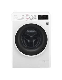 LG F4J6VG0W lavasciuga Libera installazione Caricamento frontale Bianco