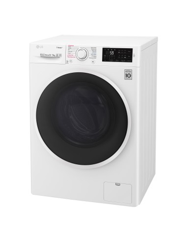 LG F4J6VG0W lavasciuga Libera installazione Caricamento frontale Bianco