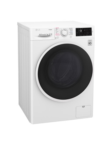 LG F4J6VG0W lavasciuga Libera installazione Caricamento frontale Bianco