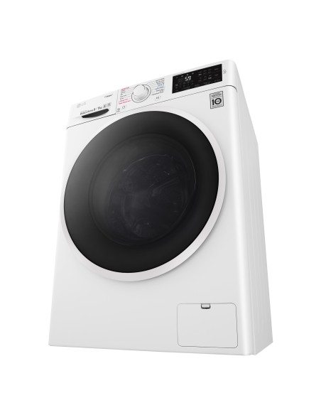 LG F4J6VG0W lavasciuga Libera installazione Caricamento frontale Bianco