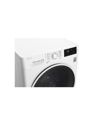 LG F4J6VN0W lavatrice 9 kg Libera installazione Carica frontale 1400 Giri min Bianco