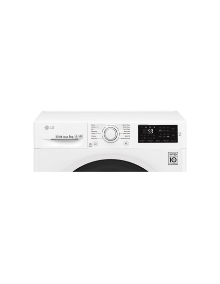 LG F4J6VN0W lavatrice 9 kg Libera installazione Carica frontale 1400 Giri min Bianco