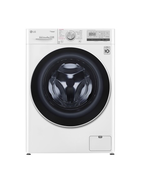 LG F4WV408S0E Lavatrice Intelligente AIDD 8kg Vapore 1400 Giri min Carica frontale Classe A+++-40%