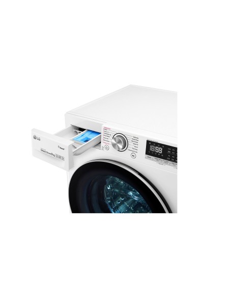 LG F4WV709P1 Lavatrice Intelligente AIDD 9kg Vapore TurboWash 1400 Giri min Carica frontale Classe A+++-40%
