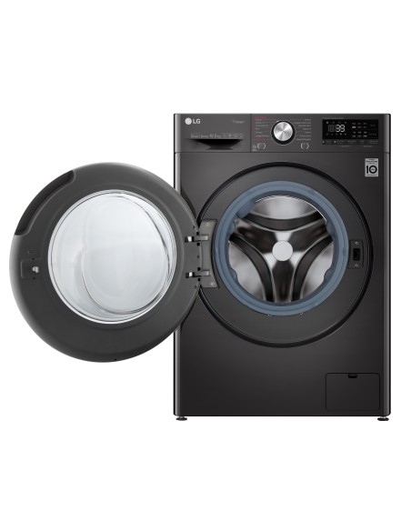 LG F4WV910P2S Lavatrice Intelligente AIDD 10,5kg Vapore TurboWash 360 1400 Giri min Carica frontale Classe A+++-50%