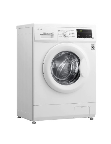 LG FH2J3WDN0 lavatrice 6,5 kg Libera installazione Carica frontale 1200 Giri min Bianco