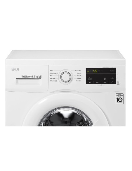LG FH2J3WDN0 lavatrice 6,5 kg Libera installazione Carica frontale 1200 Giri min Bianco