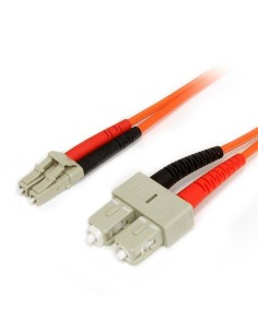 StarTech.com Cavo patch duplex in fibra multimodale 62,5 125 1 m LC - SC