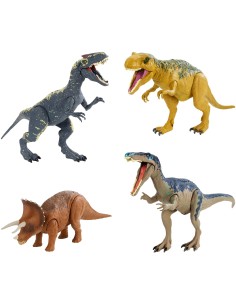 Mattel Jurassic World Dinosauri Ruggi-sauri con suoni, Assortimento, FMM23 2