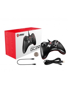MSI Force GC20 Nero USB 2.0 Joystick Analogico Digitale Android, PC