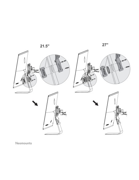 Neomounts by Newstar Piastra adattamento VESA iMac