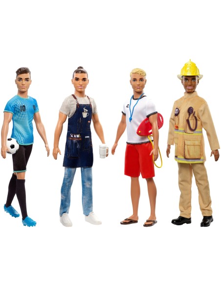 Barbie , abbigliamento bambole Ken in carriera, Assortimento