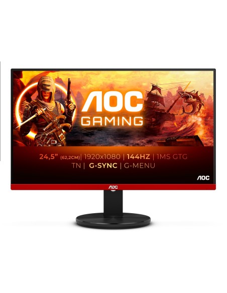 AOC 90 Series G2590FX Monitor PC 62,2 cm (24.5") 1920 x 1080 Pixel Full HD LCD Nero