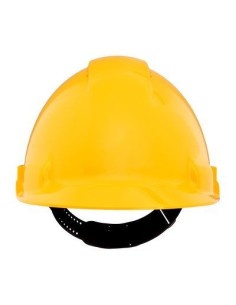 3M G3000CUV-GU casco di sicurezza Pelle, Plastica Giallo