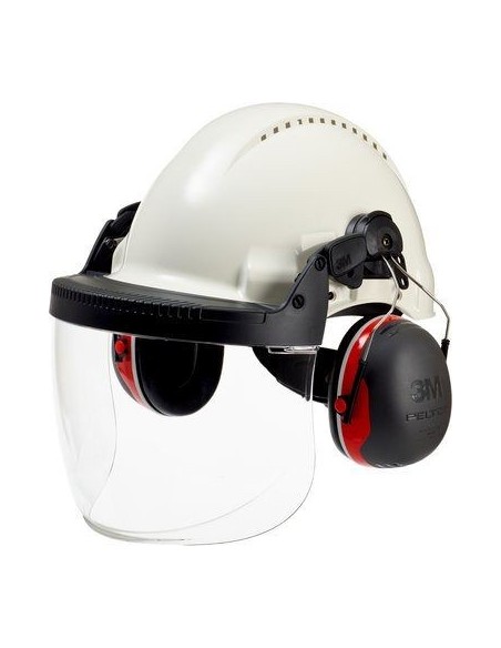 3M G3000CUV-VI casco di sicurezza Plastica Bianco