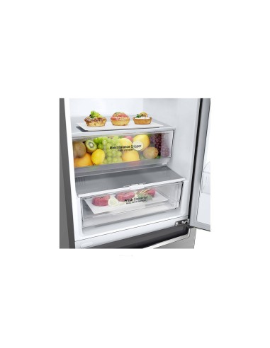 LG GBB62PZGFN frigorifero con congelatore Libera installazione 384 L D Acciaio inossidabile
