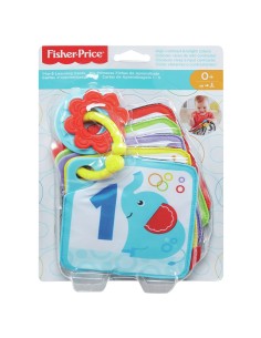 Fisher-Price Soffici Carte Gira&Impara, con 10 lati da esplorare, GFX90