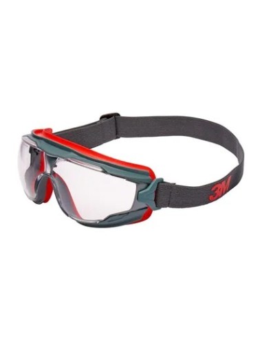 3M 7100074368 occhialini e occhiali di sicurezza Occhialini di sicurezza Grigio, Rosso