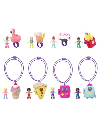 Mattel Polly Pocket Piccoli Gioielli con una Bambola, Assortimento, GHL06
