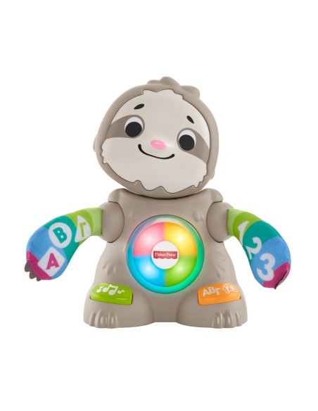 Fisher-Price Parlamici Baby Bradipo, Giocattolo Educativo con Luci, Suoni e Musica, dai 9+ Mesi, GHY90