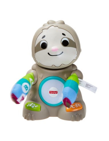 Fisher-Price Parlamici Baby Bradipo, Giocattolo Educativo con Luci, Suoni e Musica, dai 9+ Mesi, GHY90