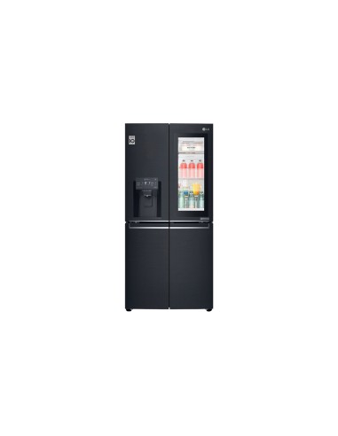 LG InstaView GMX844MCKV frigorifero side-by-side Libera installazione 423 L F Nero